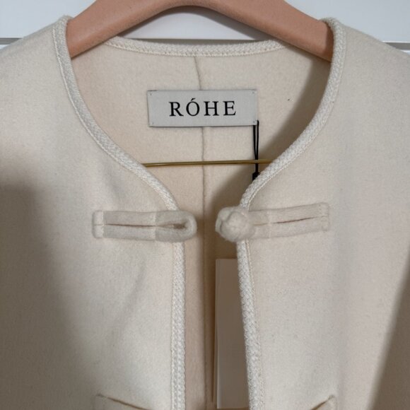 Róhe Double-Wool & Cashmere Jacket - NWT - 34 - Picture 6 of 8